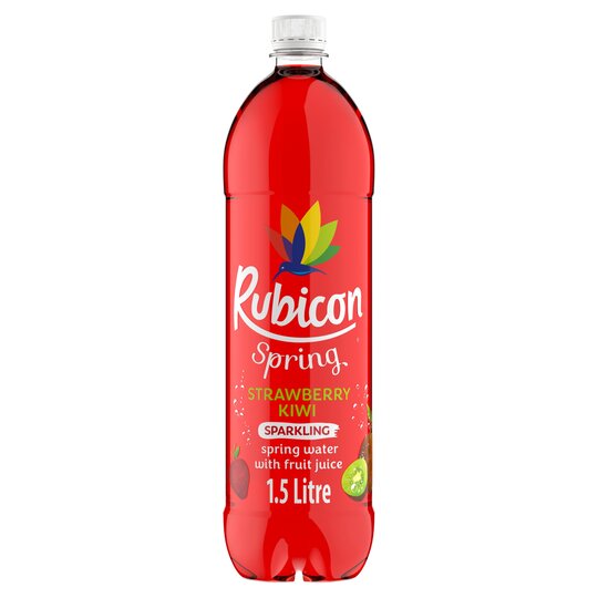RUBICON STRAWBERRY & KIWI SPARKLING WATER 500ML Ikoagora