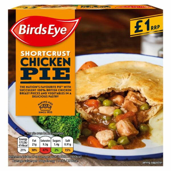 BIRDS EYE CHICKEN PIE 155G