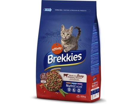BREKKIES CAT 3.5KG BEEFF