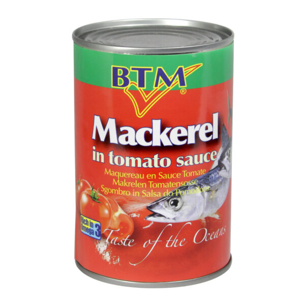 BTM MACKEREL IN TOMATO SAUCE 425G