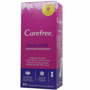 Carefree sanitary towels 20u Plus large