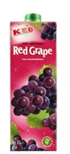 Keo Juice 1L red grape