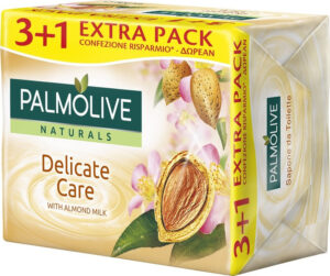 Palmolive soap 3+1 free almond