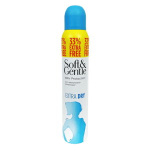 Soft & gentle deo spray 200ml extra dry